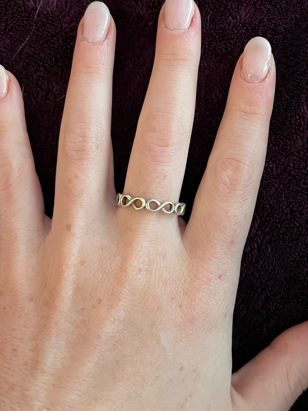Pandora Simple Infinity Band Ring